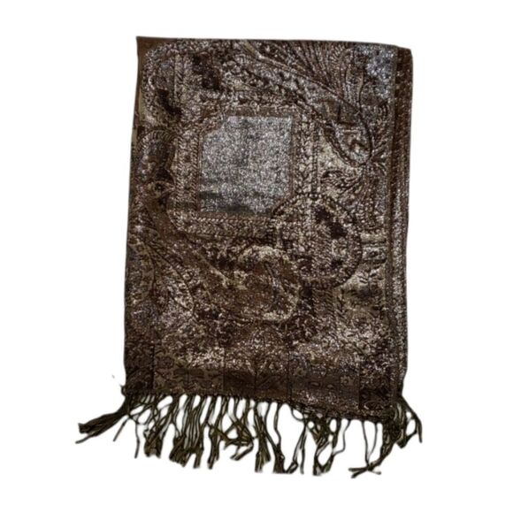 Formal metallic scarf  - Picture 1 of 1